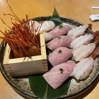 Shiro Maguro Toro Nigiri