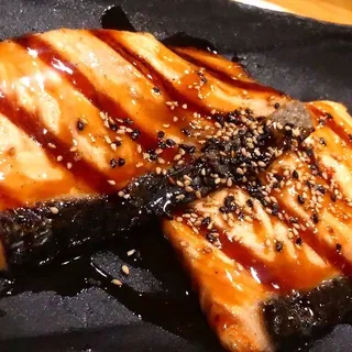 Salmon Teriyaki Dish