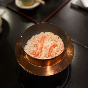 Gohan (Rice) - hagama rice with snow crab meat