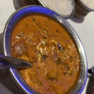 Shrimp tikka masala
