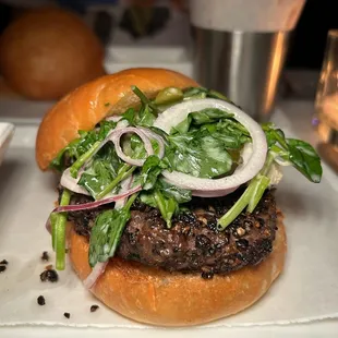 Raoul's Burger Au Poivre