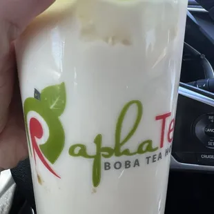 Winter Melon Milk Tea W/boba