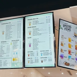 Menu as of 7/2/2023