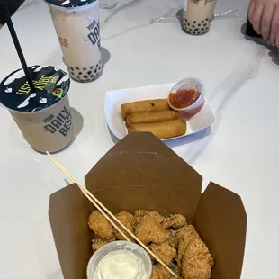Snacks &amp; tea