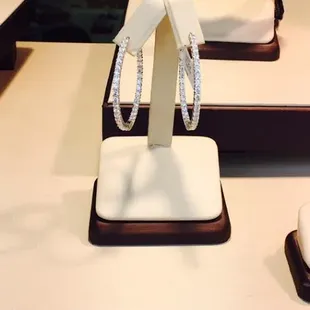 Diamond Hoops