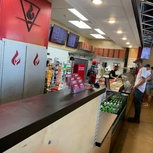 Front counter
