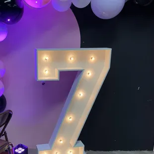 Marquee number