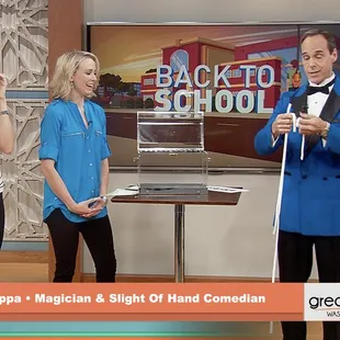 Appearing on Great Day Washington. Washington, DC