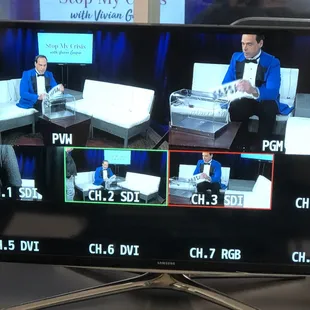 Appearing on Stop My Crisis, Princeton TV, Princeton, NJ