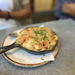 Lobster Mac and Cheese Plate