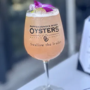 Happy hour seasonal house sangria