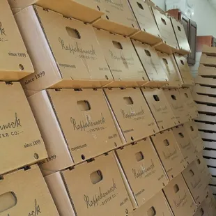 stacks of boxes