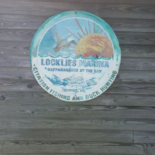 a sign on the side of a building