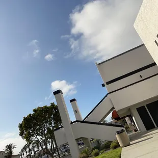 On the other side of those stairs