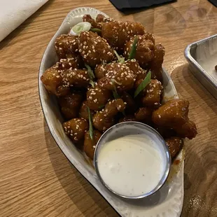 Szechuan cauliflower