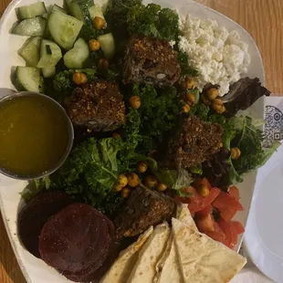 Bruised Kale & Roasted Beet Salad