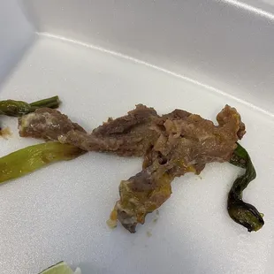 Lots of nasty fat