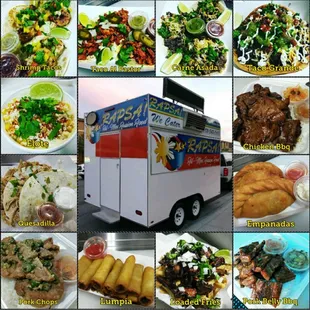 RAPSA! Fil-Mex Menu