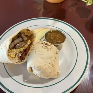 Breakfast burrito
