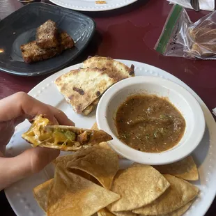 Buffalo Chicken Quesadilla