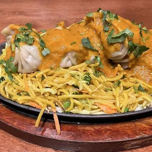 Veg Momo Sizzler