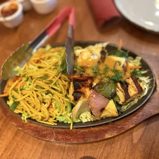 Grilled Paneer Sizzlers