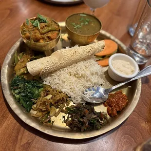 Veg Dal Bhat Khana Set