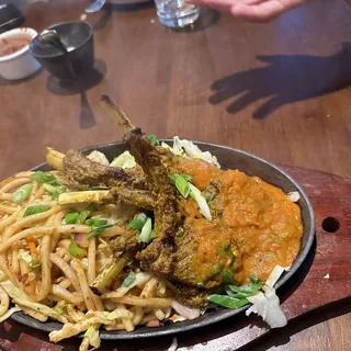 Lamb Chop Sizzler