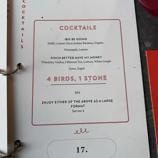 Cocktails