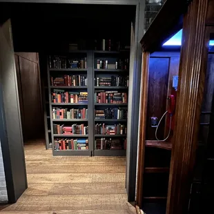 Password please for the secret door!