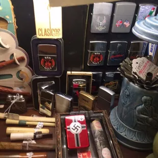 "I sell Nazi stuff.  I sell Klan stuff.  If you don't like it, you can leave.  There's the door."  #whitesupremacy #hate #terrorism