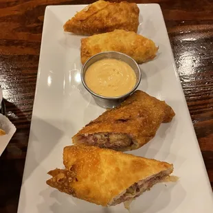 Reuben Egg Rolls