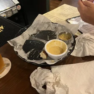 The pretzels didn't stand a chance