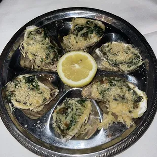 Oysters Rockefeller
