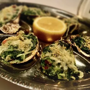 Oysters Rockefeller
