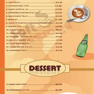 menu, sushi and sashimi