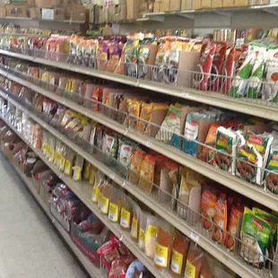 Krishna brand flour spice mixes section