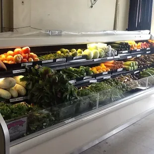Our fresh Produce case