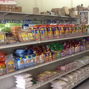 Sri Balaji brand snacks section