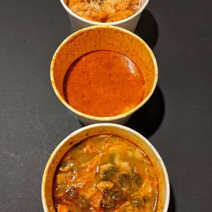 $13 Shrimp Laksa &amp; $10 Tom Yum Soup