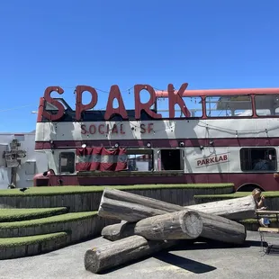 sushi and sashimi, outside