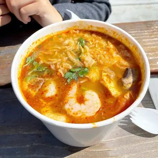 Tom Yum Soup (with Shrimps)