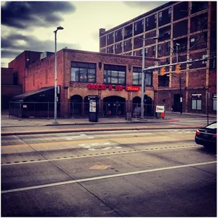 a red brick building with a sign that reads rascal house