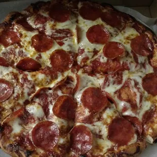 Pepperoni pizza