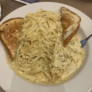 Crawfish fettuccine