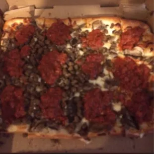 Rasicci's  deep dish pizza