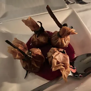 Sweet potato samosas