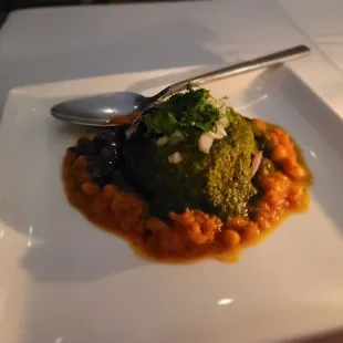 Ragda Pattice, this tasted GREAT