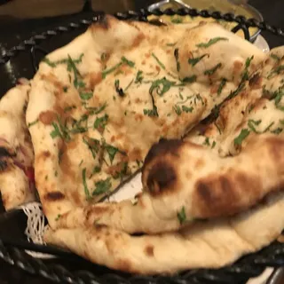 Garlic Naan with Herbs