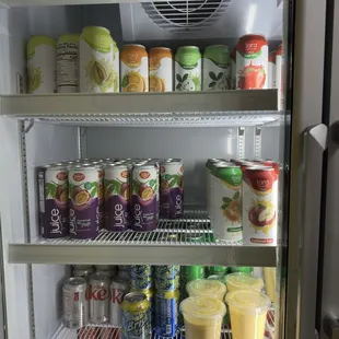 More juice they had so many flavors and it&apos;s pure juice no added sugar or flavors ! Also smoothies